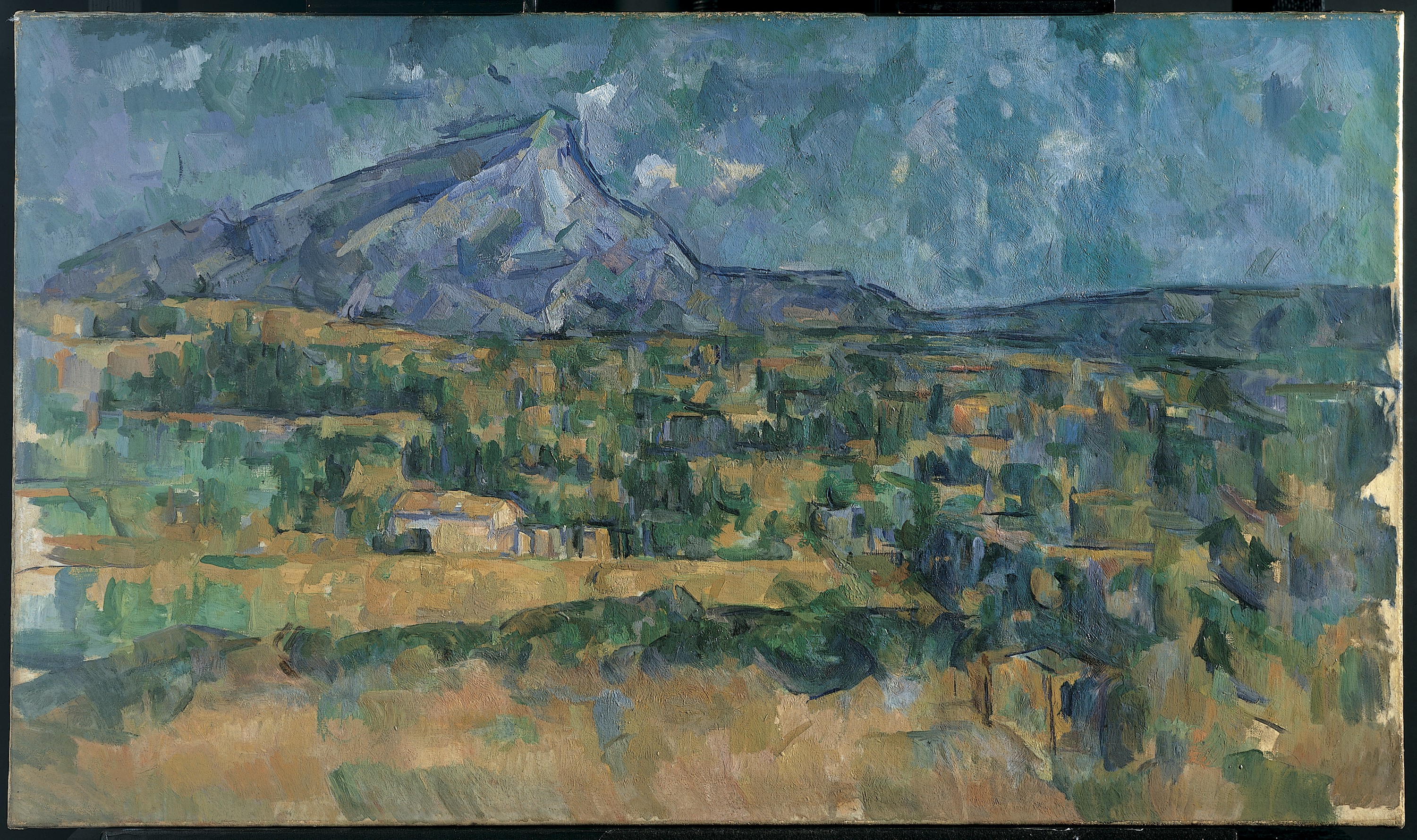 Paul Cézanne, Mont Sainte-Victoire, vers 1902–1906. Illustration de contexte ; présence dans l’exposition non confirmée.