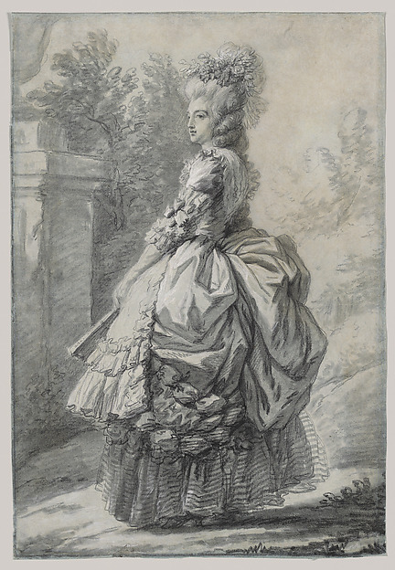 Vigée Le Brun, Marie-Antoinette dans un parc, vers 1780–1781 — illustration de contexte