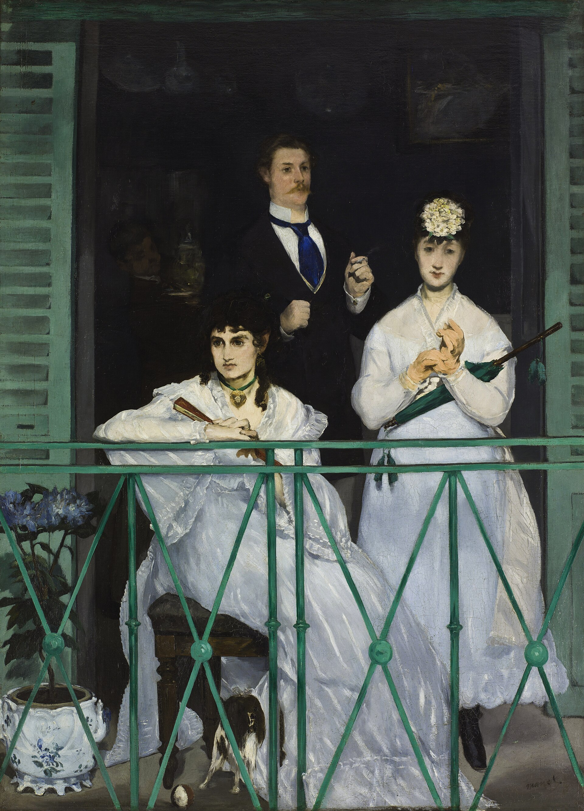 edouard manet — Edouard Manet - The Balcony - Google Art Project.jpg