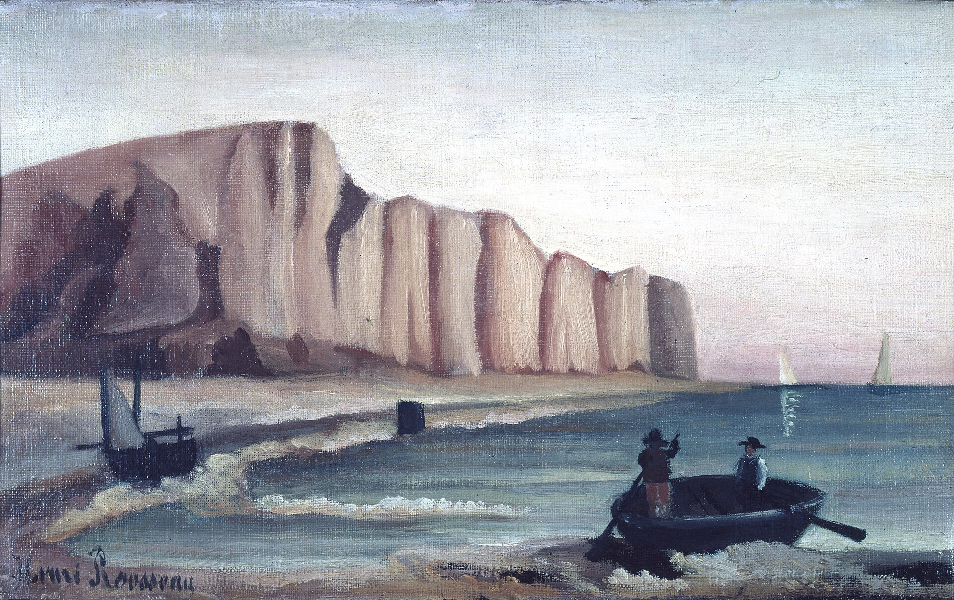 La Falaise — Henri Rousseau