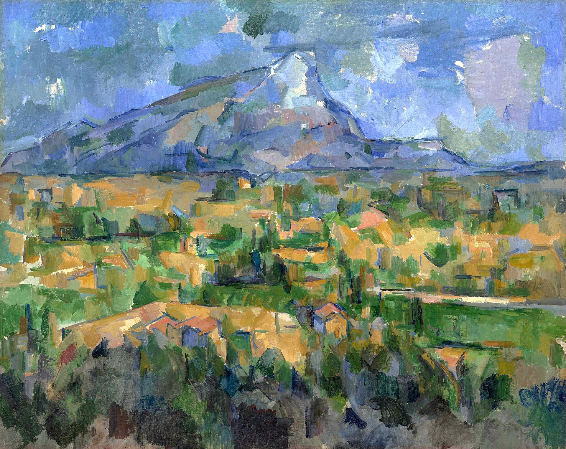 paul cezanne — Montagne Sainte-Victoire, par Paul Cézanne 108.jpg