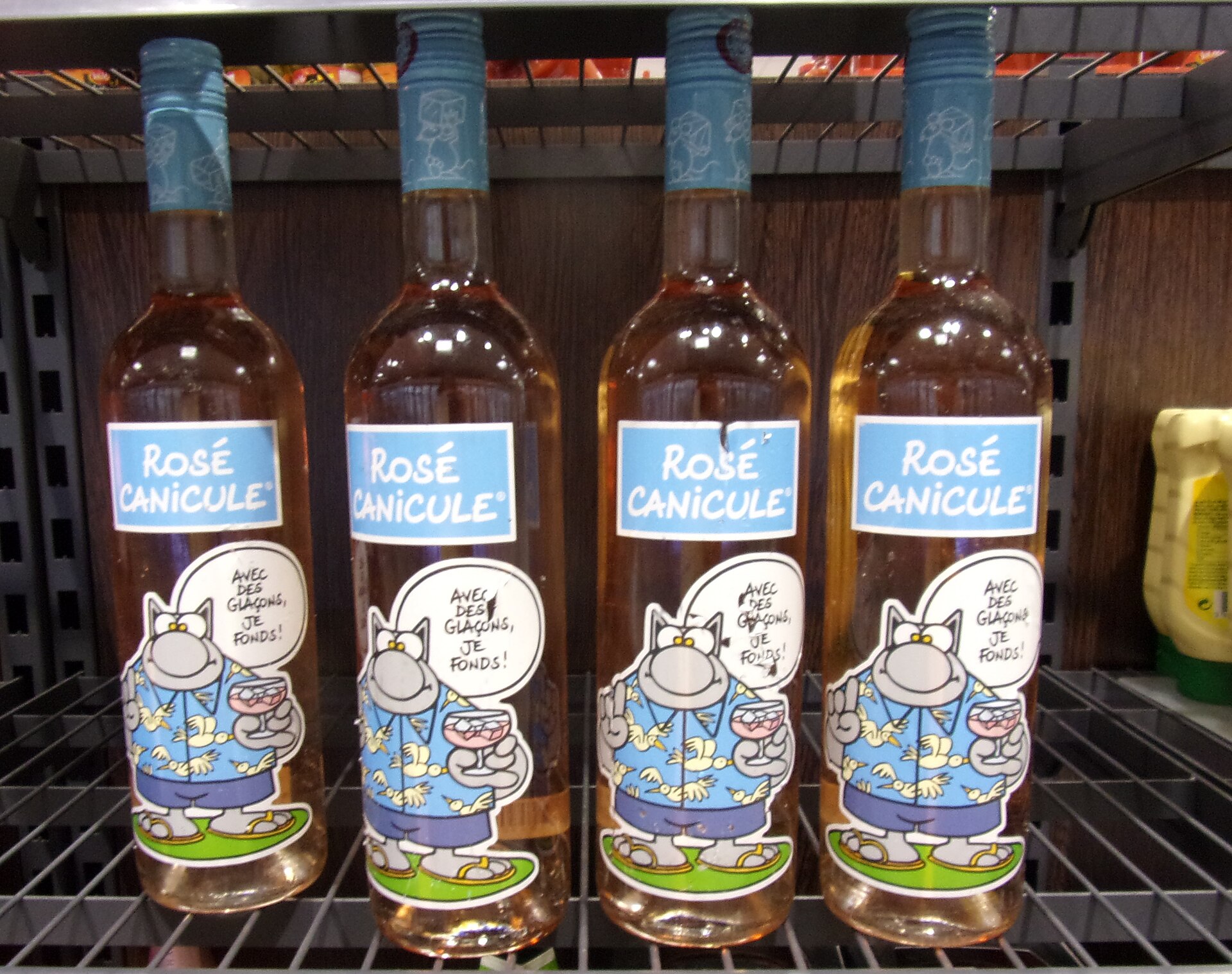 philippe geluck — Le Chat - rosé canicule.jpg