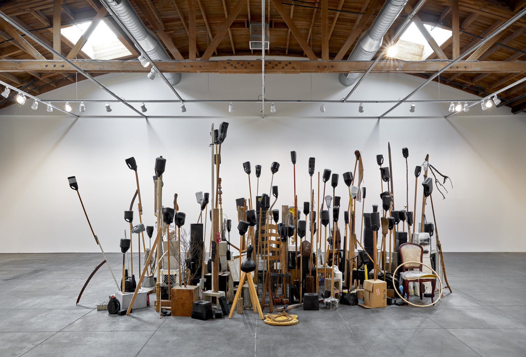 Visuel officiel de l'exposition Henry Taylor. Where thoughts provoke
