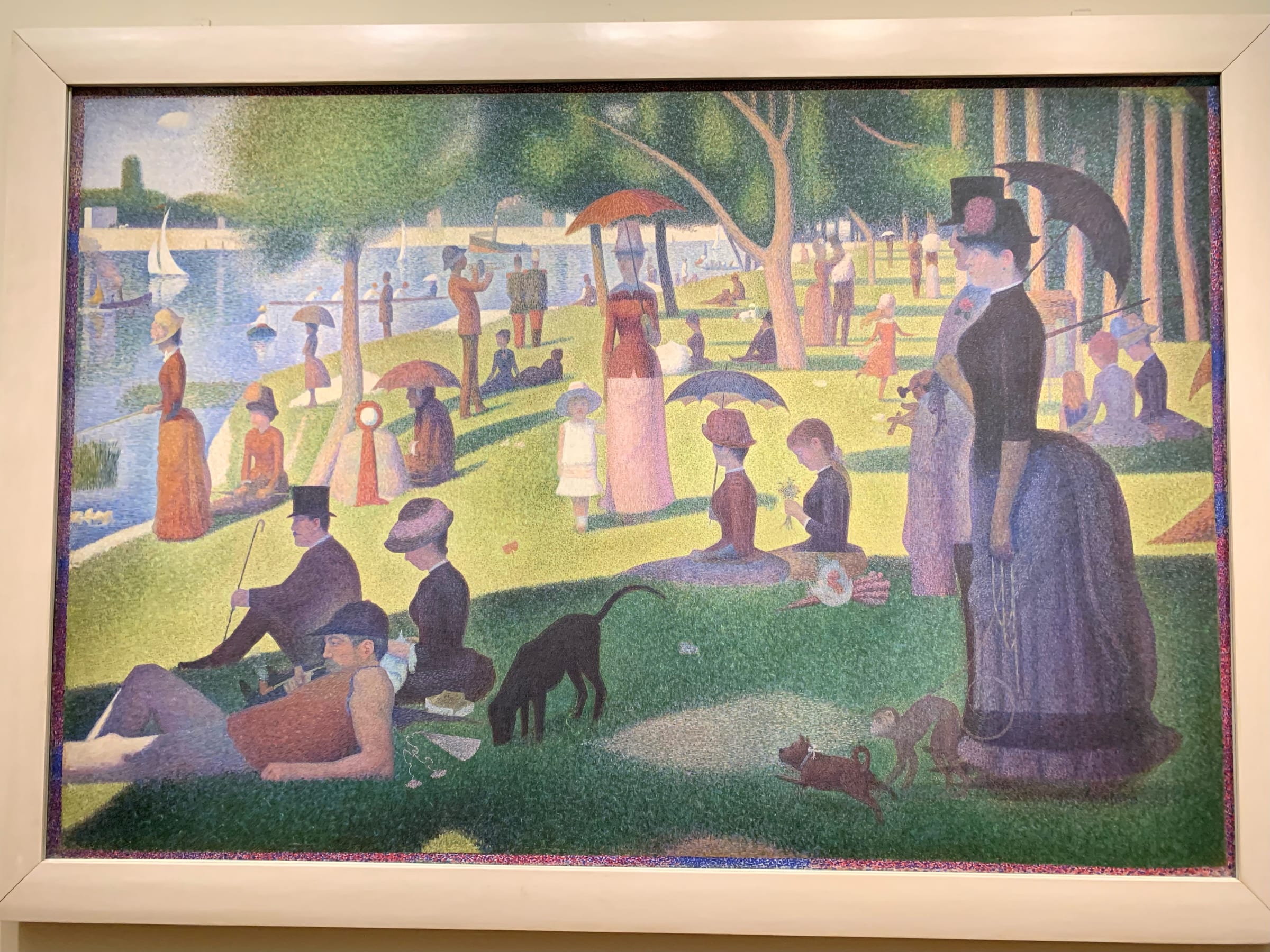 Georges Seurat, Un dimanche après-midi à l'Île de la Grande Jatte