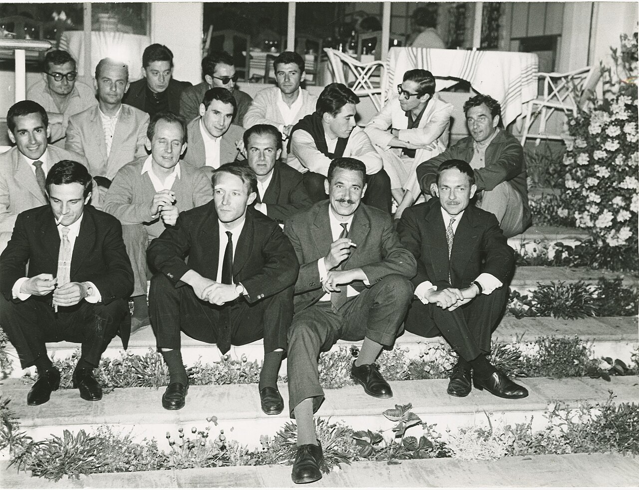 Photo de groupe de la Nouvelle Vague