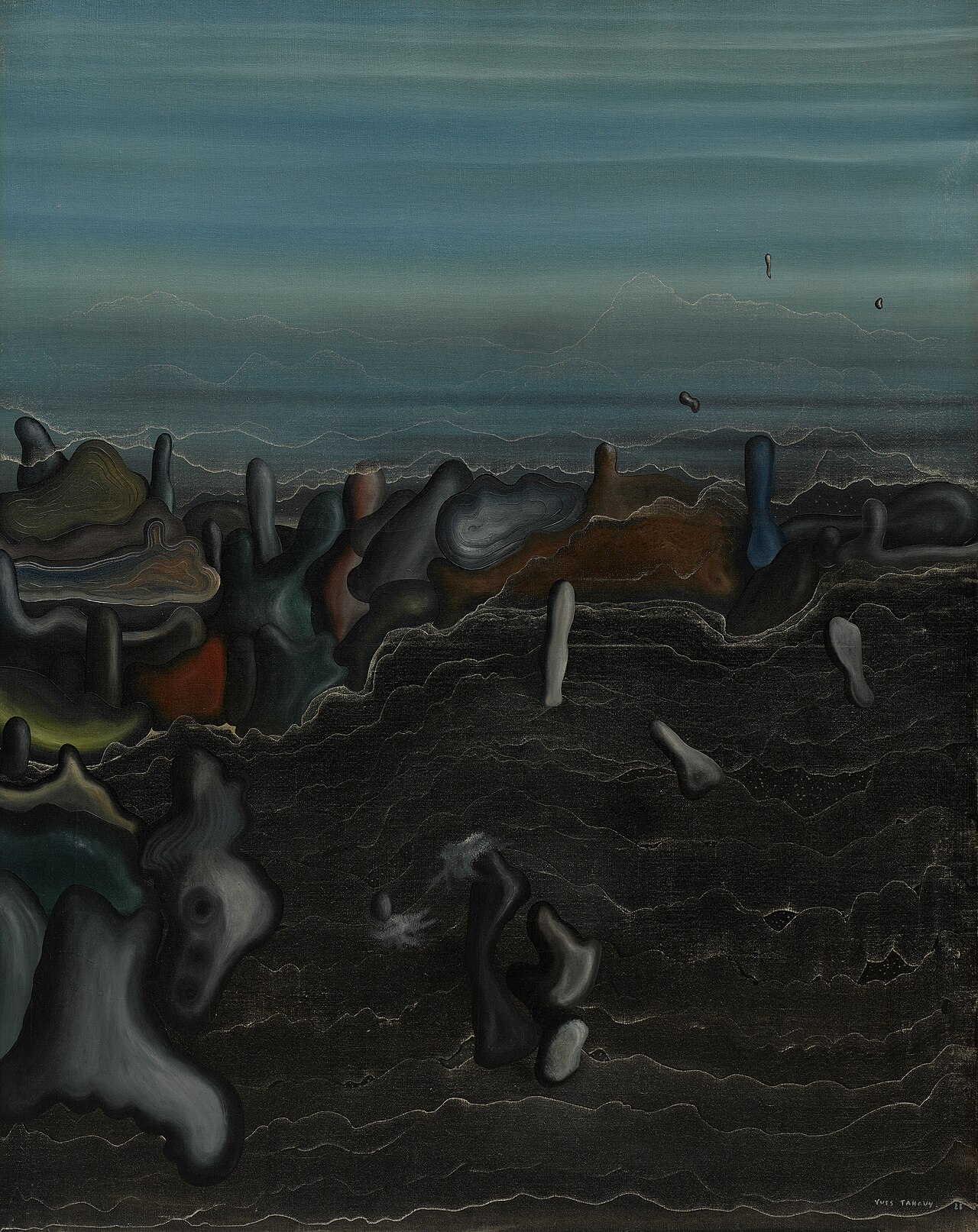 Yves Tanguy, Fraude au jardin