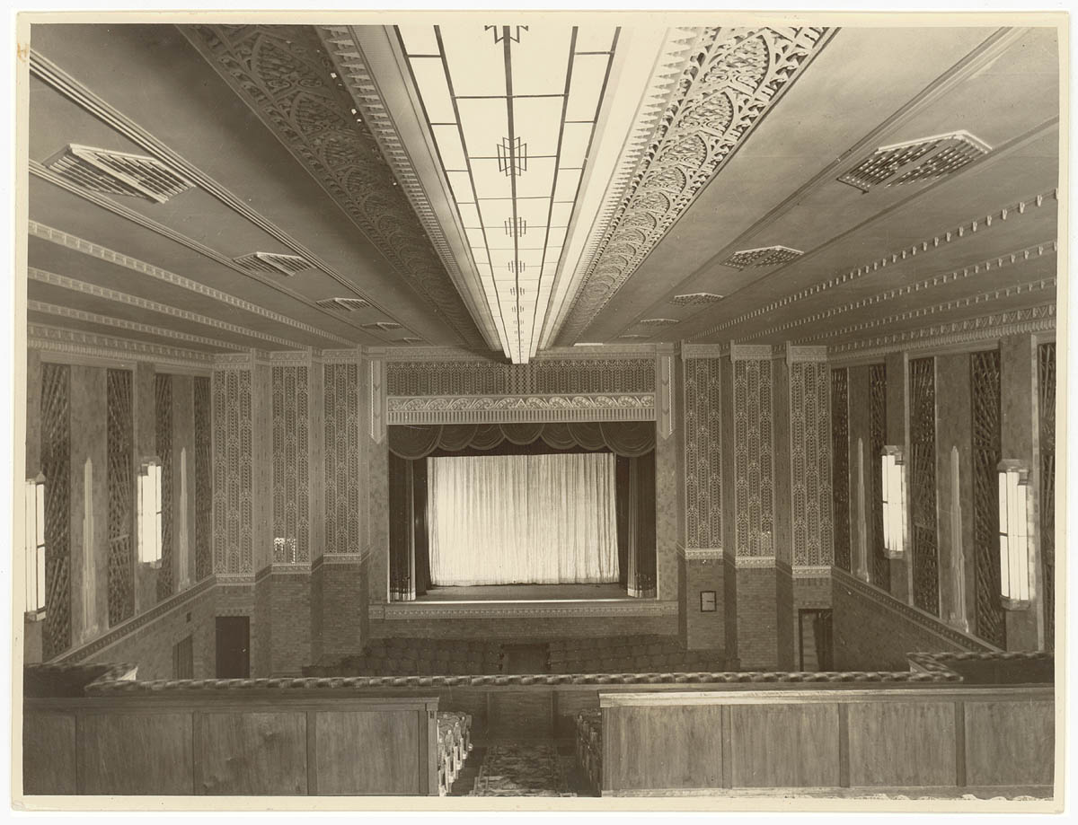 Intérieur art déco des années 1930