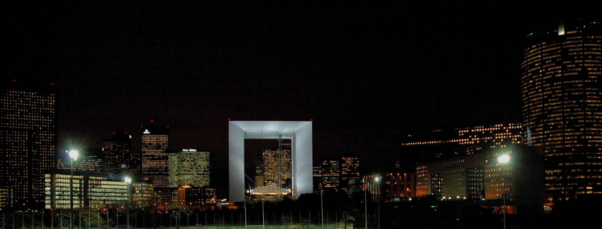 Grande Arche de La Défense, monument parisien de la fin des années 1980