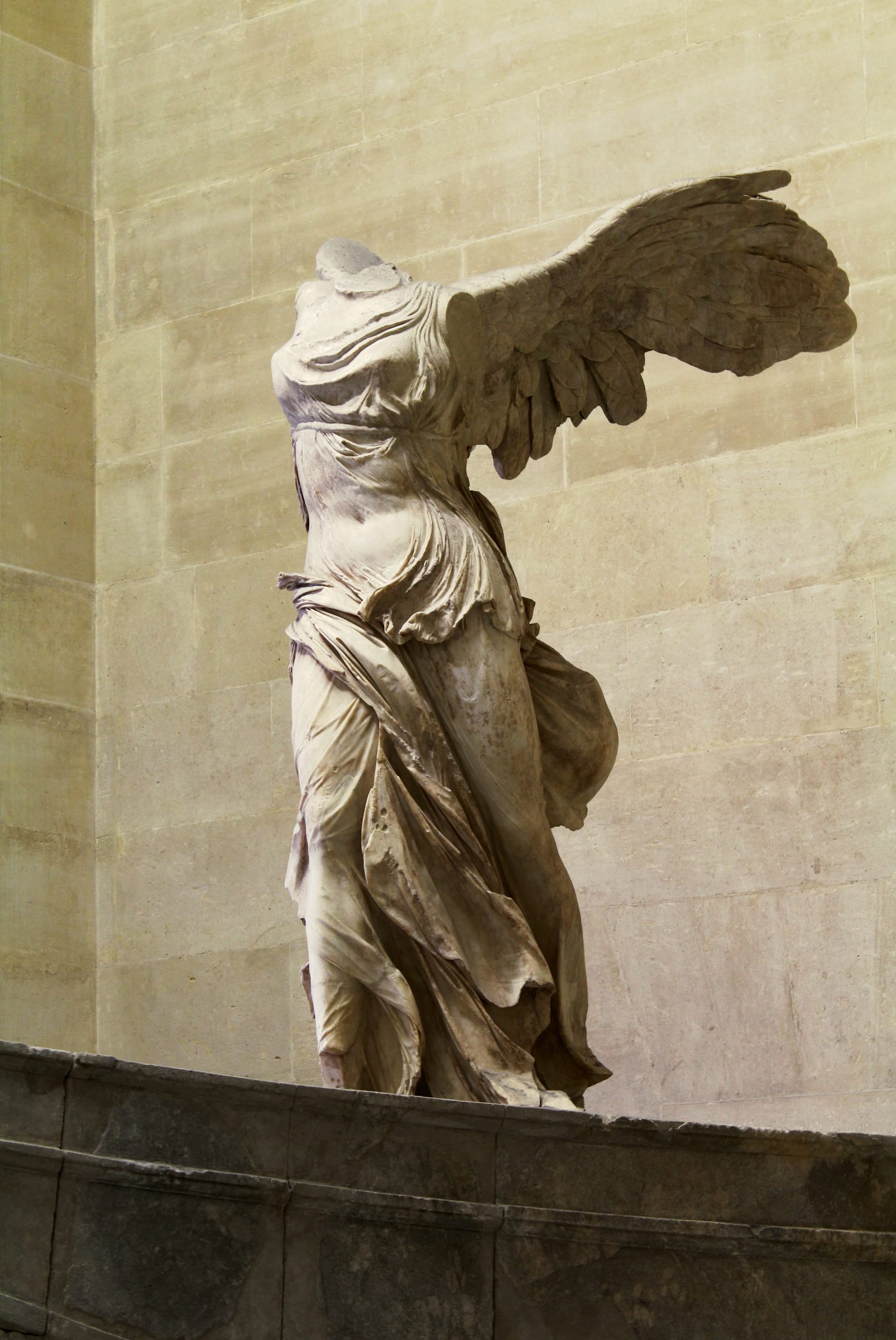 Sculpture hellénistique de la Victoire de Samothrace