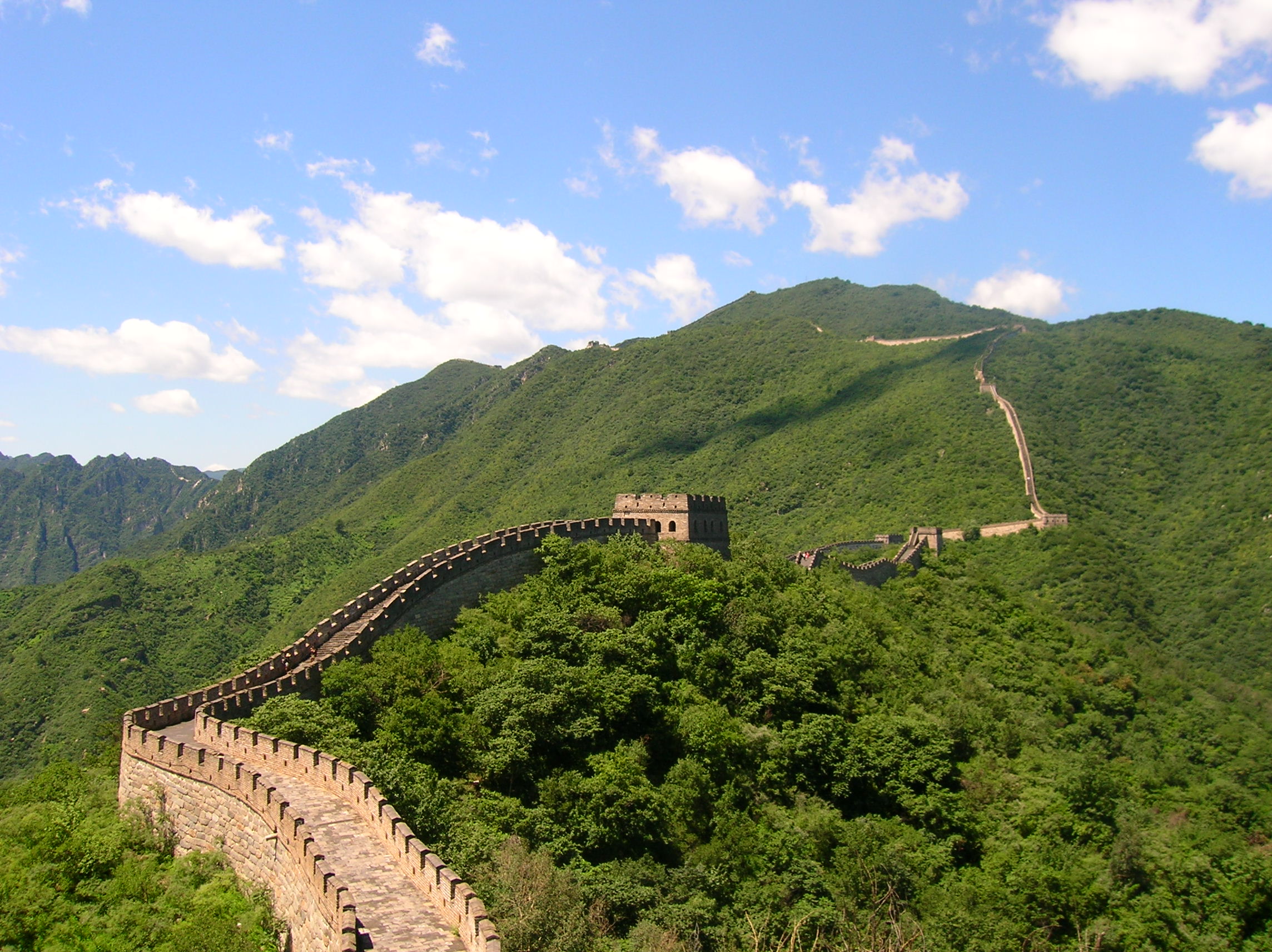 Section de la Grande Muraille de Chine