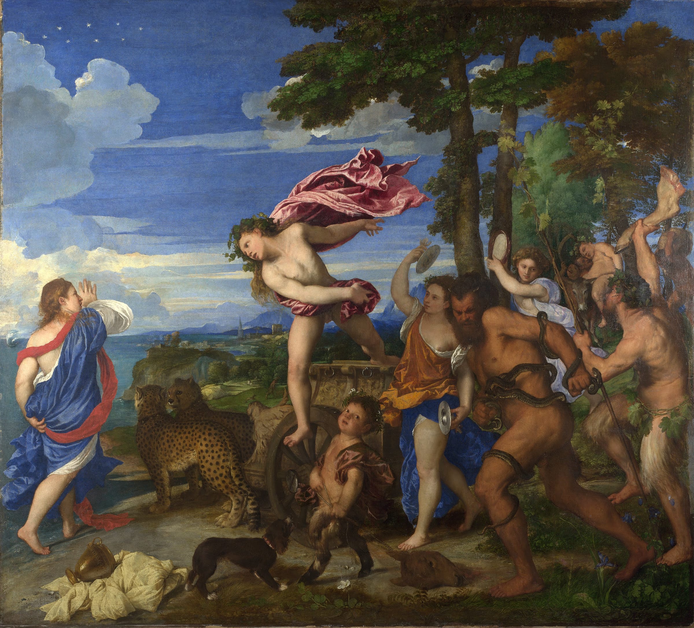 Titien, Bacchus et Ariane