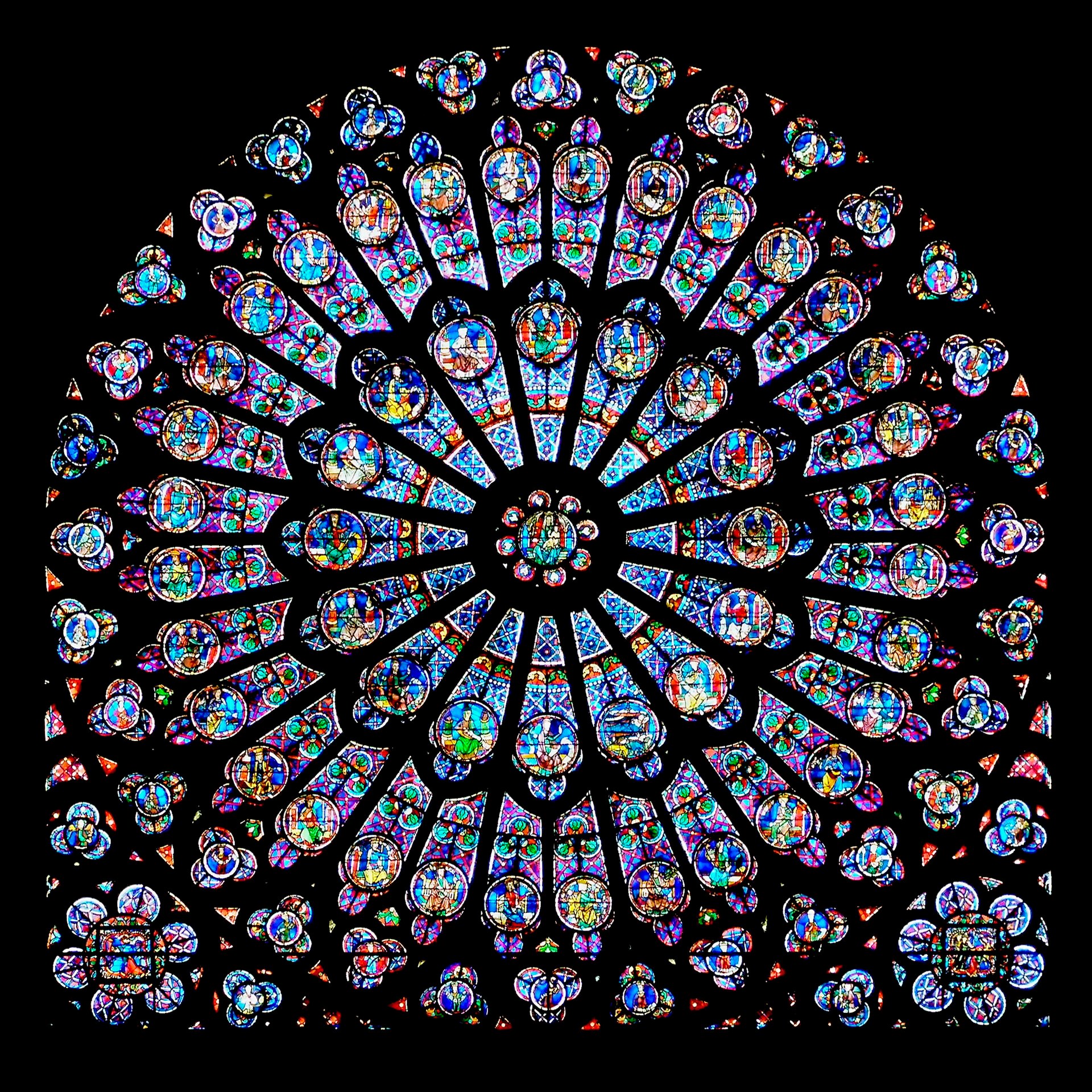 Cathedrale Notre Dame de Paris — vue depuis Wikimedia Commons
