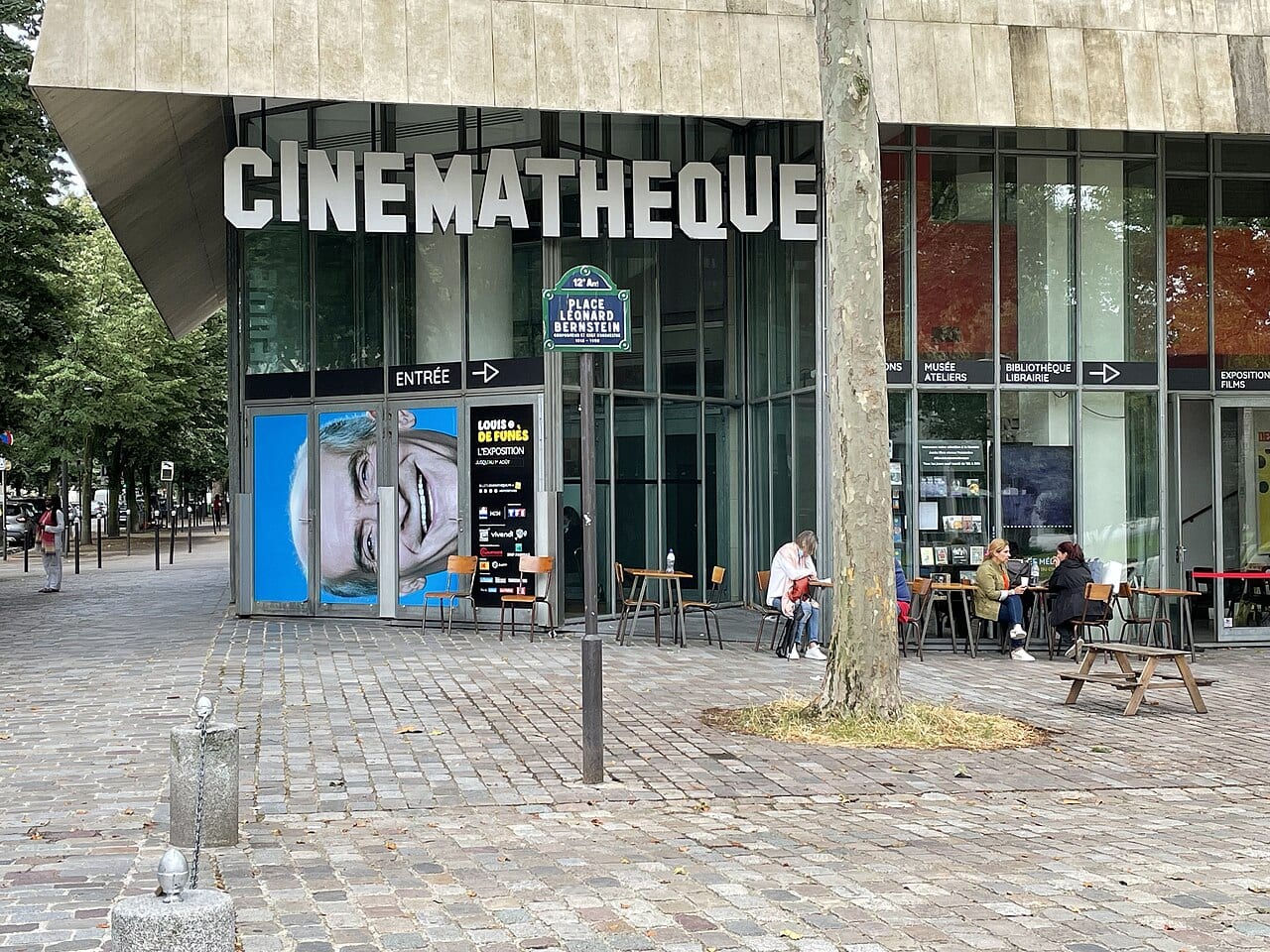 Visuel documentant la Cinematheque Francaise
