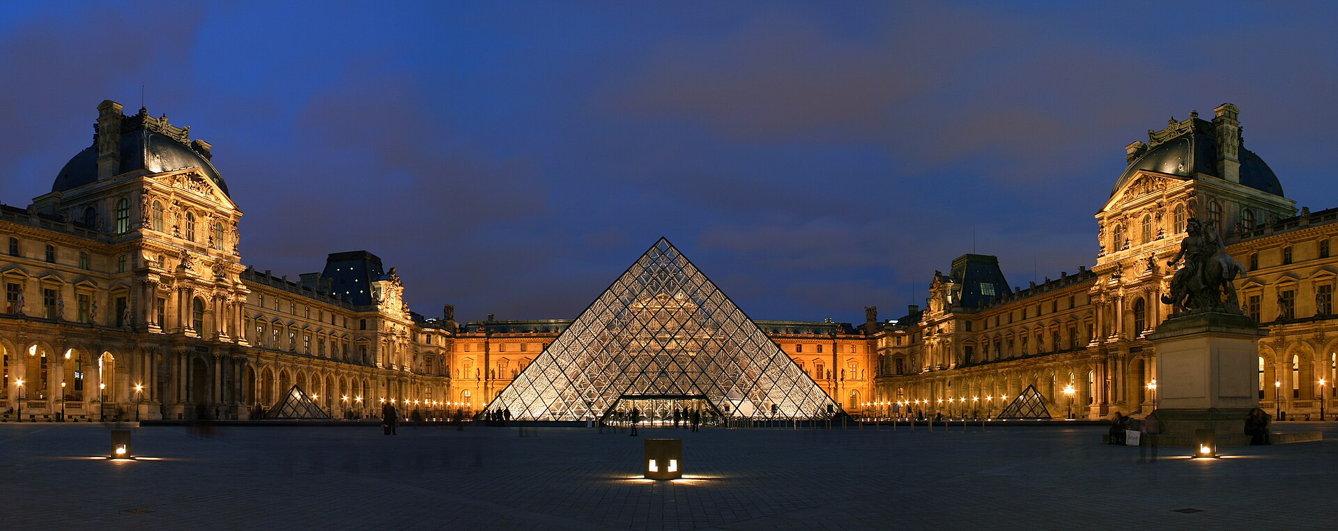 View of Museum of the Louvre
