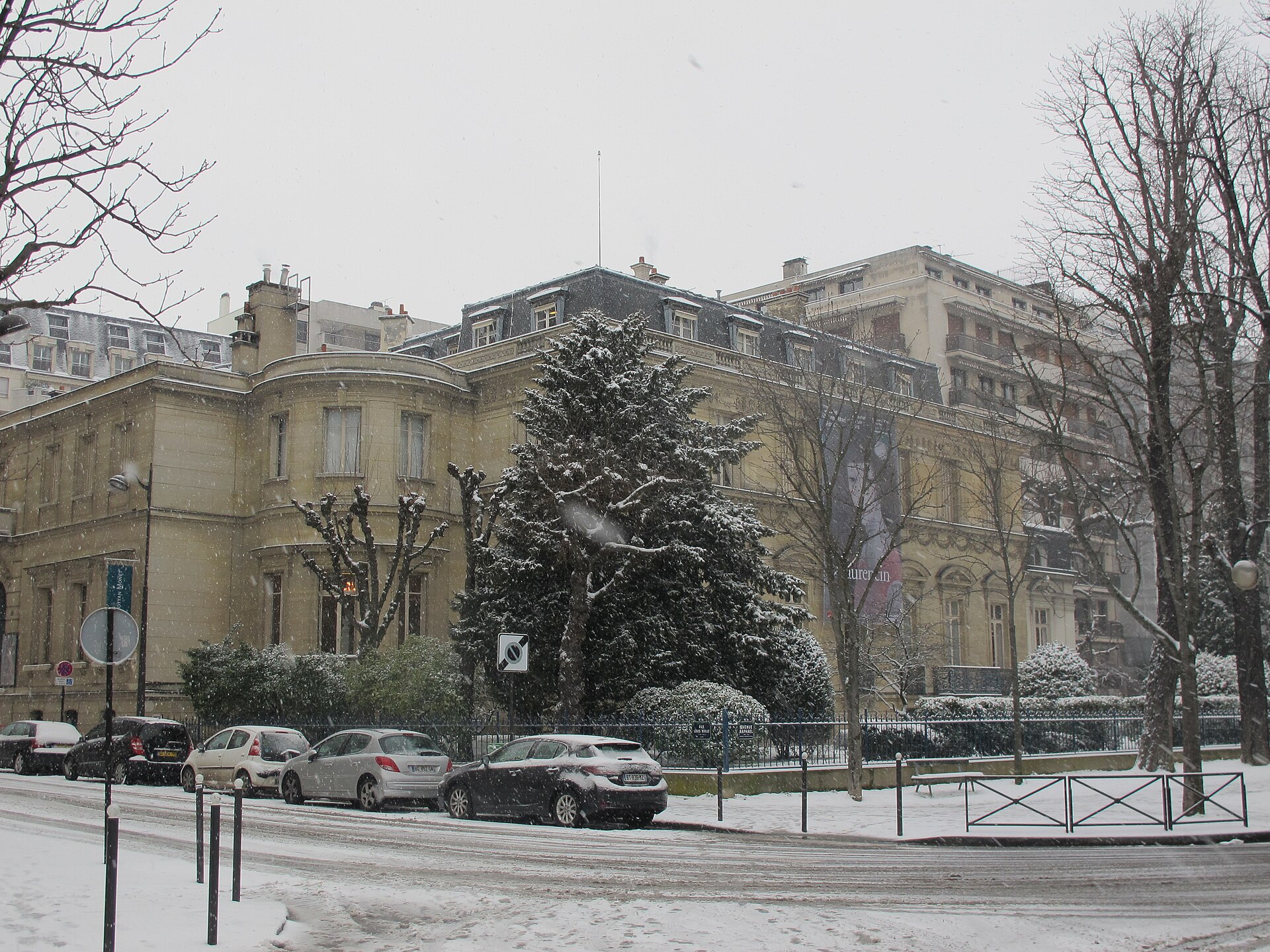 Musée Marmottan Monet — vue depuis Wikimedia Commons