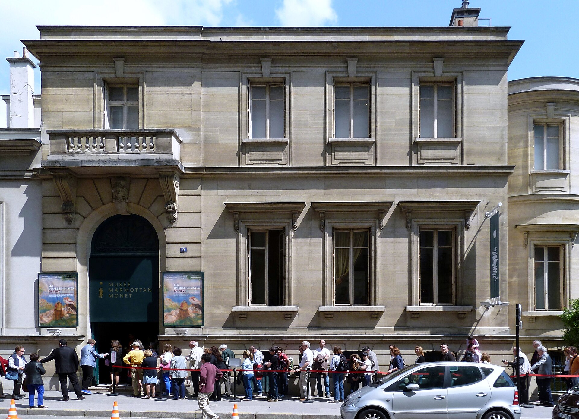 Musée Marmottan Monet — vue depuis Wikimedia Commons