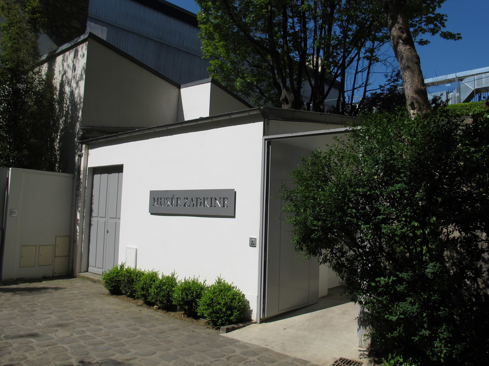 Musée Zadkine — vue depuis Wikimedia Commons