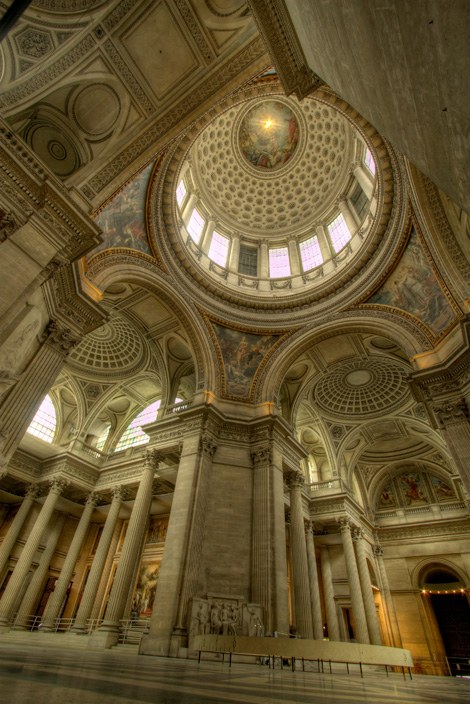 Pantheon — vue depuis Wikimedia Commons