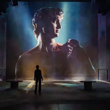 Vue de Atelier des Lumières