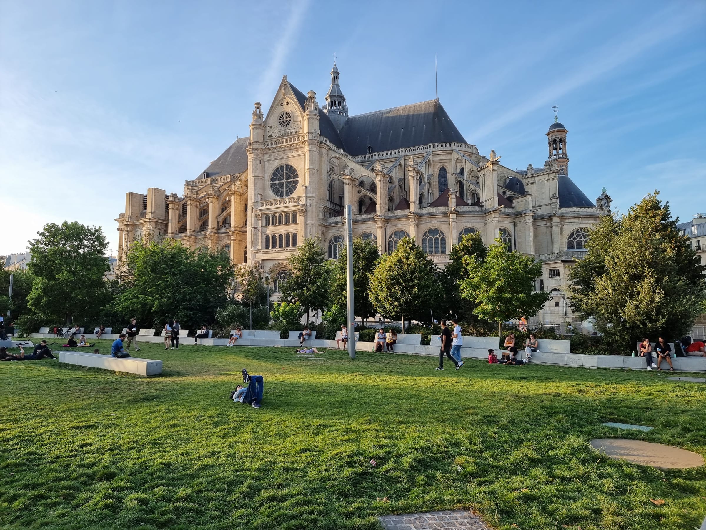 Vue de Église Saint-Eustache